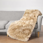 Ciicool Beige Fur Fluffy Rug, 2x4 ft Small Faux Fur Rugs - Image 8