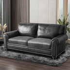 Leather Look Couch Cushion Covers Sofa Seat Slipcovers Sets Couches Furniture - Image 8