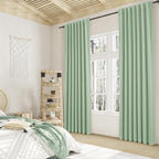 Guken 100% Blackout Curtains 120 Inch Length 2 Panels Set - Image 8