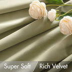 MIULEE Velvet Curtains 96 inches 2 Panels - Image 4