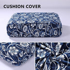 hyha Printed Couch Cushion Covers, Floral Sofa Covers Washable - Image 5