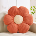 XIAIJIA Flower Pillow,Daisy Throw Pillows, Flower Cushion, Orange,15.7Inch