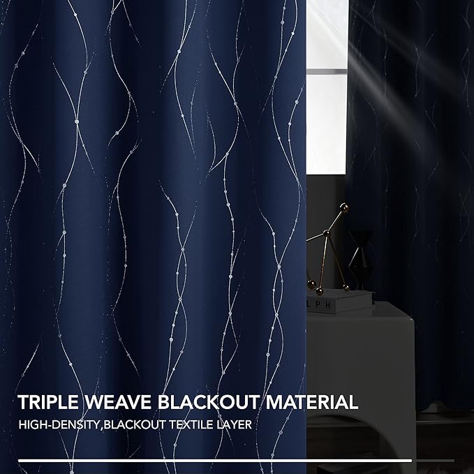 Deconovo Blackout Curtains 63 Inch Length - Image 5