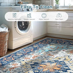Lofus 2x6 Hallway Washable Runner Rug, Vintage Kitchen Runners Non Slip - Image 6