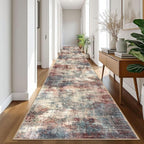 IOHOUZE Abstract Runner Rug 3x20 Ft Extra Long Washable Runners - Image 8