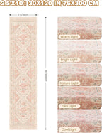 Kitchen Runner Rug Non Slip Washable 2.5x10, Soft Ultra-Thin Entryway Rug - Image 2