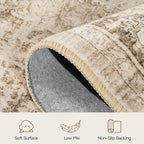 Lofus 4x6 Area Rug for Entryway, Washablee Soft Rugs for Bedroom, Living Room - Image 6