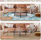 OPPODREAM Soft Area Rugs 4x6, Low-Pile Washable Rugs 4x6 - Image 8