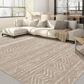 Nakagishi 7x10 Area Rugs Living Room: Washable Boho Large Neutral Soft by NakagishiAreaRug