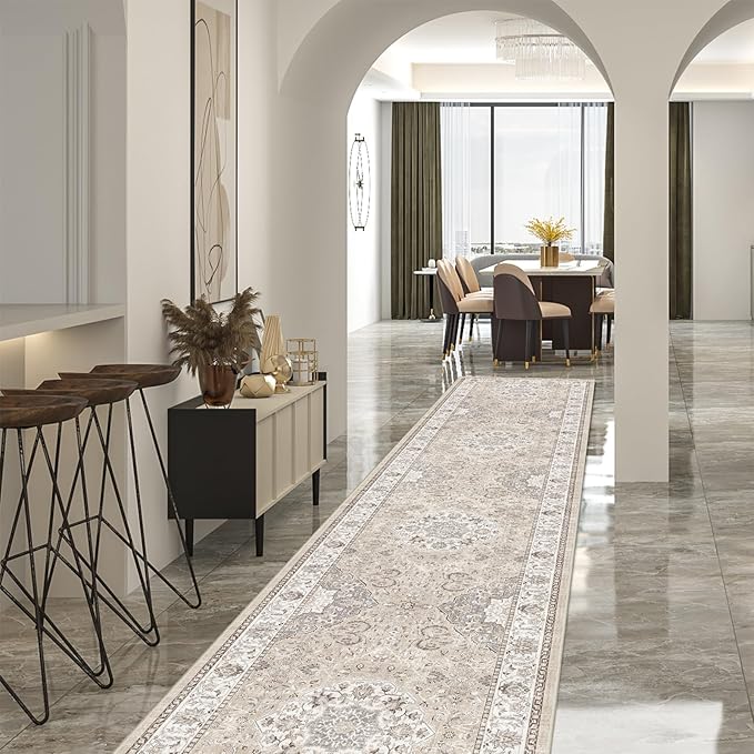 Hallway Washable Runner Rug by HYHAOYUNLAI