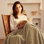 Exclusivo Mezcla Plush Fuzzy Fleece Throw Blanket Extra Large, Super Soft - Image 2