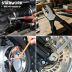 STARWORK TRUE MECHANIC™ 314-Piece Mechanics Tool Set and Socket Set, 1/4", 3/8", 1/2" Drive, Professional, Metric