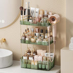 Bathroom Counter Organizer Makeup Organizer Countertop with Brush Holder