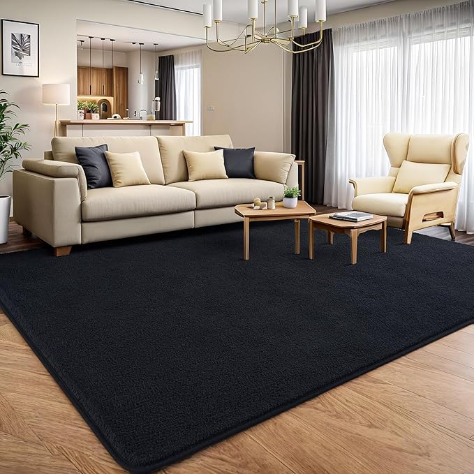 AROGAN Modern Shag Area Rug for Bedroom, 4x6 Feet Washable for Living Room - Image 4