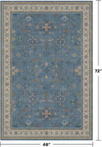 Washable 4x6 Small Rug for Living Room, Area Rug for Kitchen, Large Entryway - Image 2