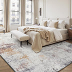Rugflix 9x12 Area Rugs for Living Room, Washable Large Rug Stain-Resistant Low - Image 2