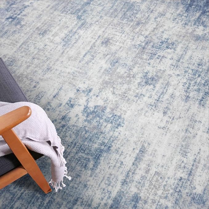 IOHOUZE Abstract Runner Rug 3x14 Ft Washable Runners - Image 7