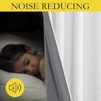NICETOWN 100% Absolutely Blackout Linen Curtains - Image 5