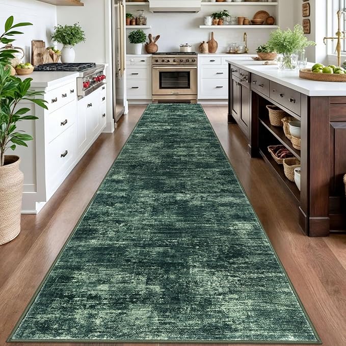 IOHOUZE Abstract Runner Rug 3x16 Ft Washable Runners - Image 2