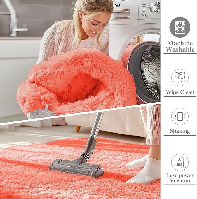 OLANLY 5x7 Machine Washable Large Area Rugs - Image 2