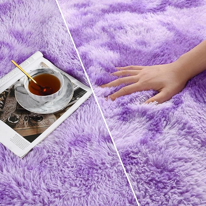 Deerhoo Soft Modern Shaggy Fluffy Carpets - Image 4