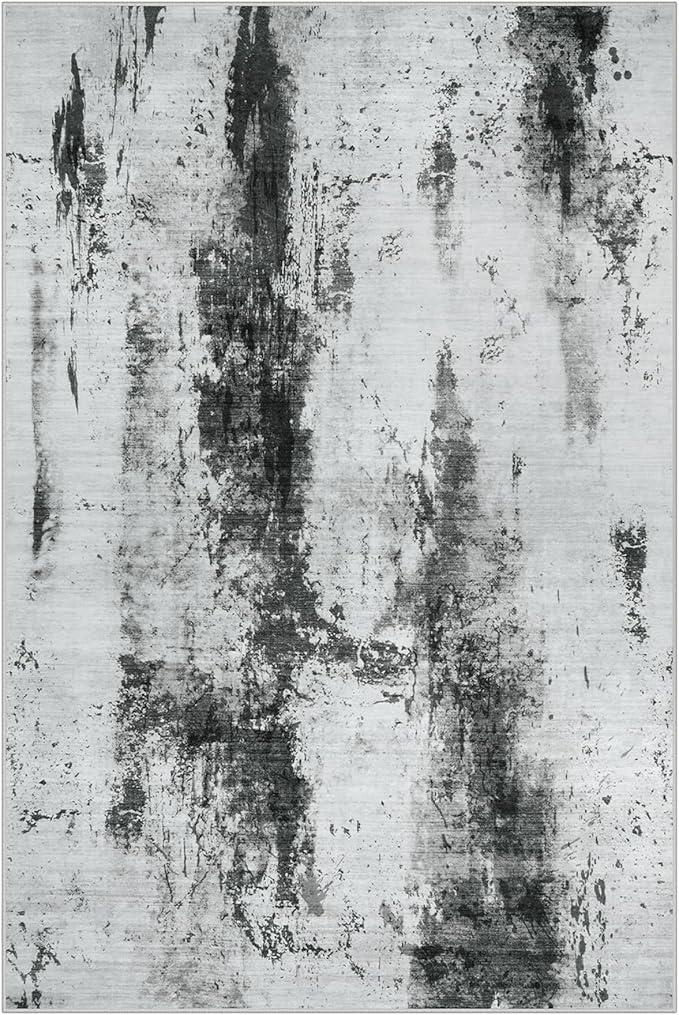 10x14 Area Rugs Washable Rug: Modern Abstract Living Room Rug Soft Anti-Skid - Image 2