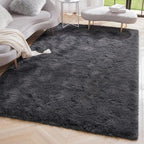 Amearea Premium Soft Fluffy Rug Modern Shag Carpet, 5.3x7.5 Feet, Fuzzy Plush - Image 7