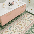 Hazo Haus Boho Bathroom Runners by HazoHaus