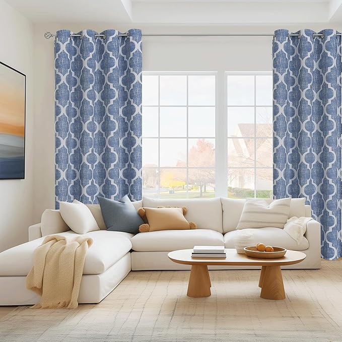 Beauoop 100% Blackout Curtains 84 Inches Long 2 Panels - Image 7