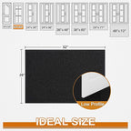 Mibao Dirt Trapper Door Mat for Indoor Outdoor, Waterproof All-Season, - Image 2