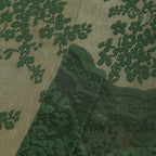 YJ YANJUN Vintage Lace Curtains 72 Inches Long-Victorian Floral Pattern Dark - Image 6