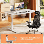 Sweetcrispy Electric Standing Desk, Computer Desk, 40x24 Inch