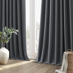 Guken 100% Blackout Curtains 102 Inch Length 2 Panels Set - Image 10