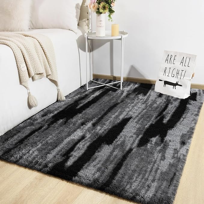 TWINNIS Super Soft Shaggy Rugs Fluffy Carpets, 5x8 Feet, Indoor Modern Plush - Image 7