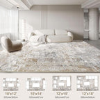 UERMEI 12x18 Area Rug Living Room Rugs - Image 7