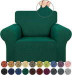 KEKUOU Stretch Single Sofa Slipcover 1 Piece Couch Sofa Cover Furniture by KEKUOU