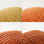Fancy Homi Set of 4 Burnt Orange Fall Long Lumbar Rectangle Decorative Throw - Image 4