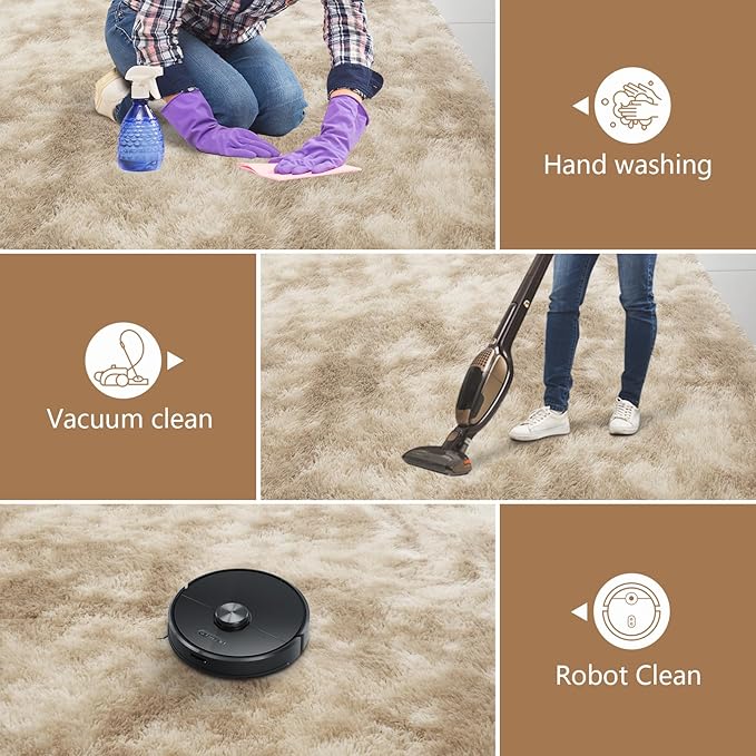 10X14 Large Area Rugs for Living Room Bedroom, Big Shag Rug for Bedroom Dorm - Image 6