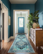 RELEANY Area Rugs 2'x8' Runner Rug Non Slip Washable - Image 9