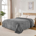 50x70 Inch Grey Throw Blanket - Image 7