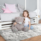 Pionblank Fluffy Runner Rugs for Bedroom 2x6, Modern Shaggy Area Rug for - Image 3