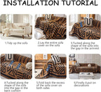 HANDONTIME Boho Geometric Couch Covers - Image 7