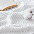 Bedsure 100% Cotton Muslin Throw Blanket Twin XL by BEDSURE