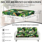4Pcs Patio Stretch Cushion Covers, Outdoor Sofa Replacement Cover Slipcovers - Image 2