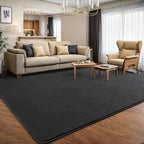 AROGAN Modern Shag Area Rug for Bedroom, 4x6 Feet Washable Rugs for Living Room - Image 3