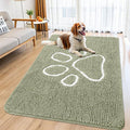 Smiry Dog Door Mat for Muddy Paws, Absorbent Dirt Trapper Non Slip Quick Dry by Smiry