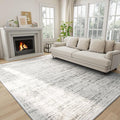 8x10 Area Rugs Washable Rug: Anti-Skid Abstract Modern Living Room Rug Soft by Crority