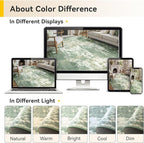 Washable Area Rugs 5'x7' Non-Slip Modern Abstract Soft - Image 9