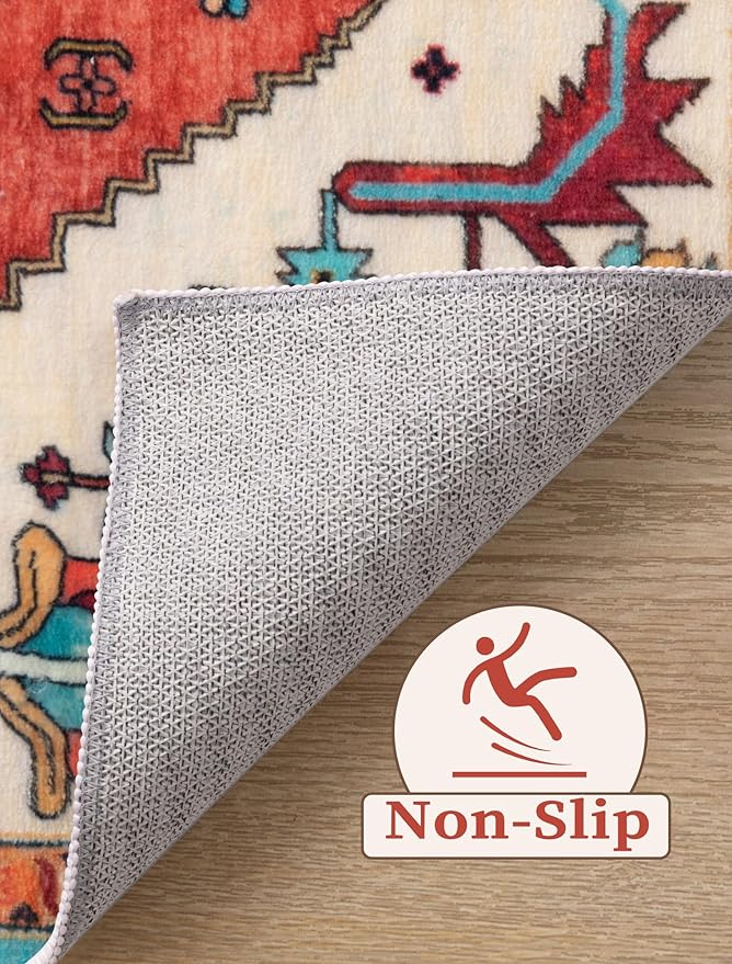 SERISSA Boho Washable Runner Rug - Image 3