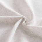 MIULEE White Linen Curtains 90 Inch Long 2 Panels Set - Image 8